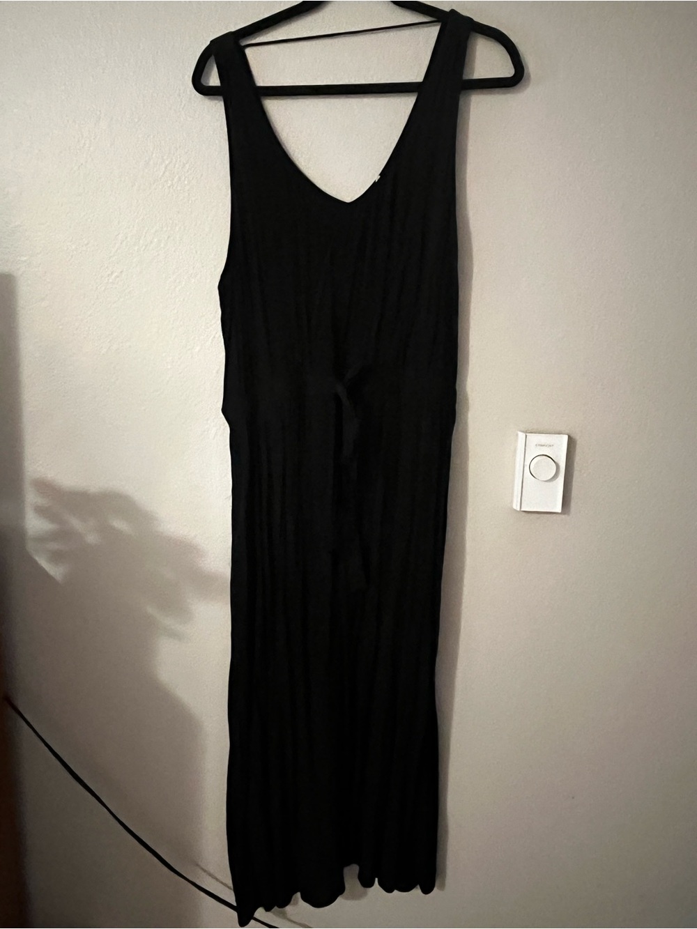 Treasure & Bond Black Sleeveless Maxi Dress